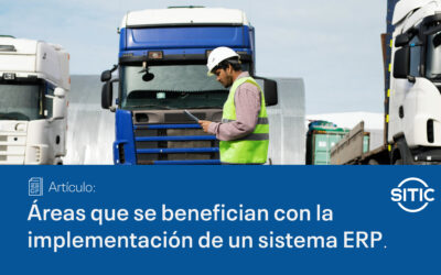 Áreas que se benefician con la implementación de un sistema ERP